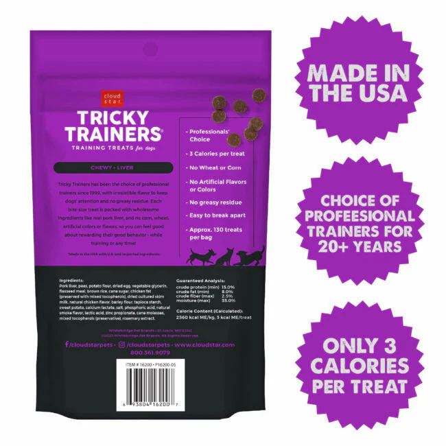 Tricky Trainers Soft and Chewy Liver Dog Treats - Image 2