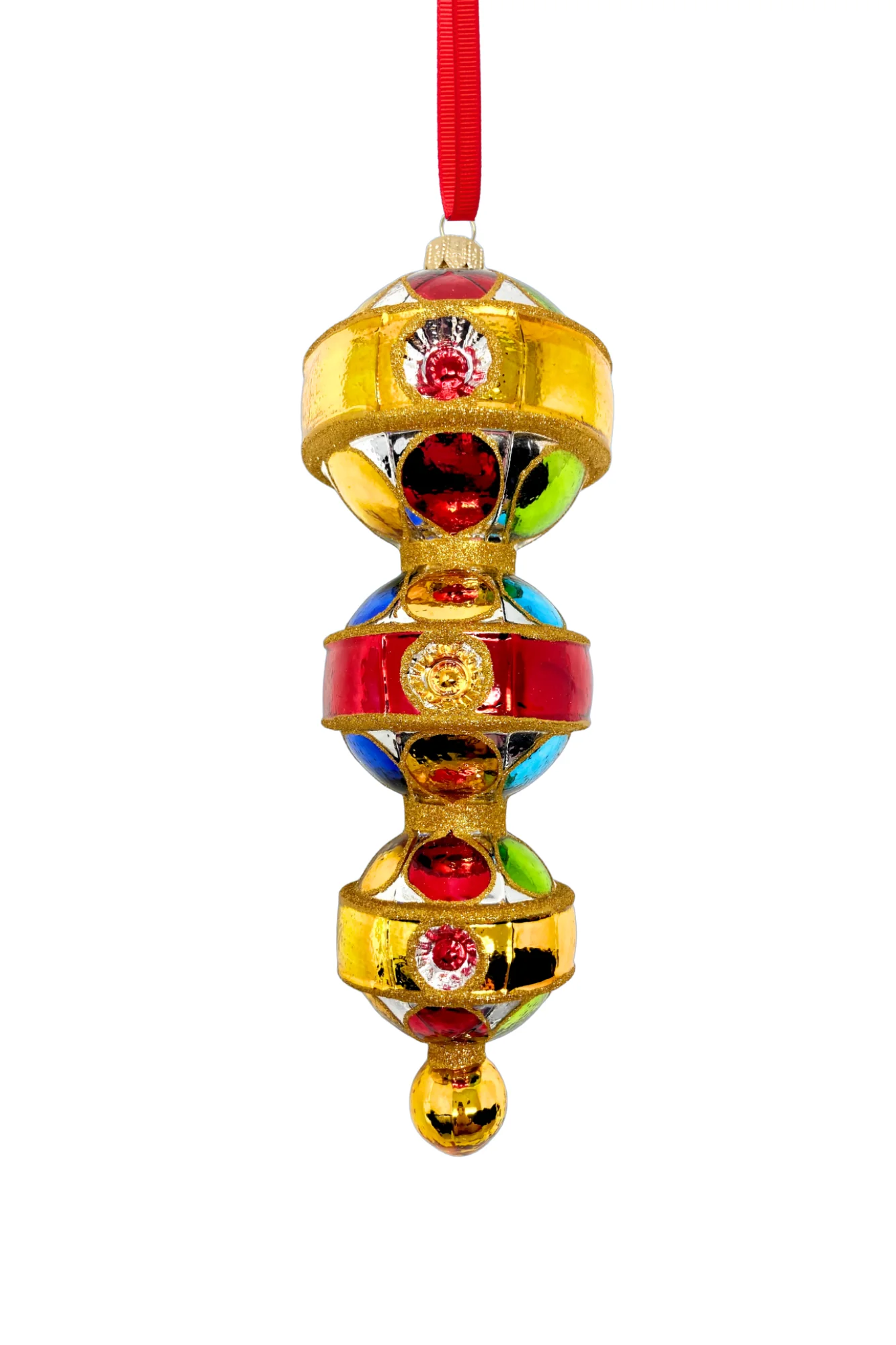 Triple Sevens Reflector Glass Ornament - Image 2