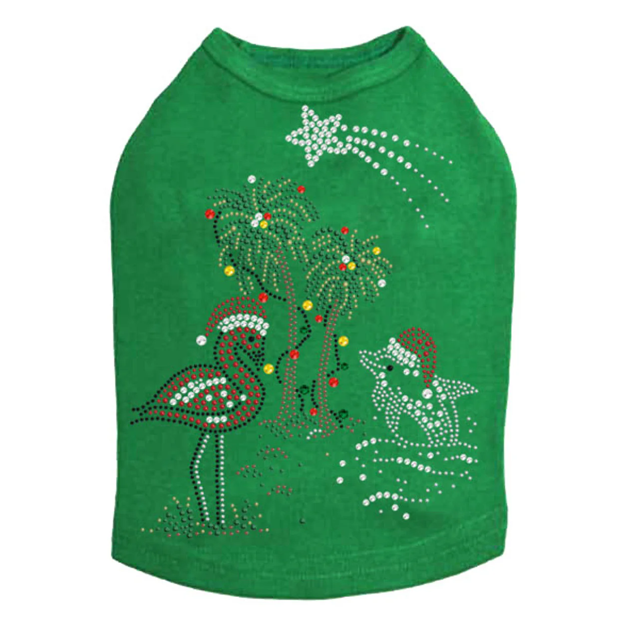 Tropical Christmas - Dog Tank - Image 4