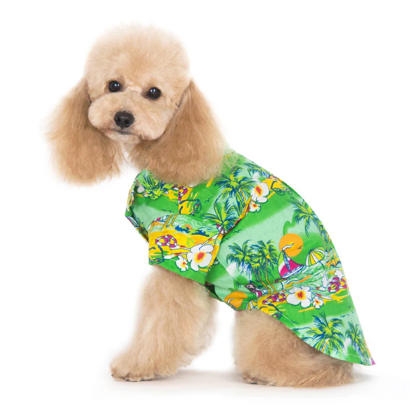 Tropical Island Shirt Green - Image 2