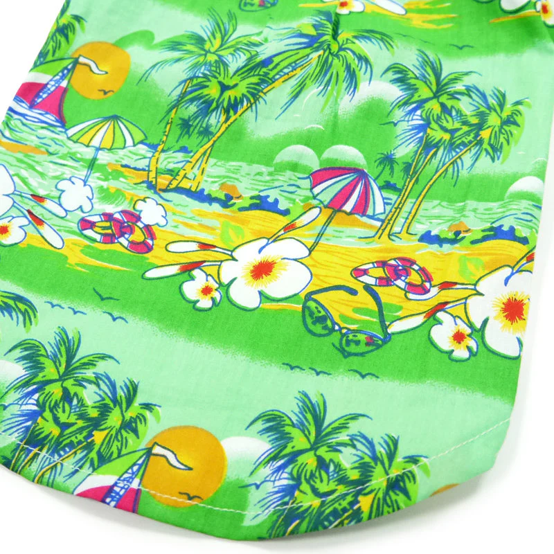 Tropical Island Shirt Green - Image 6