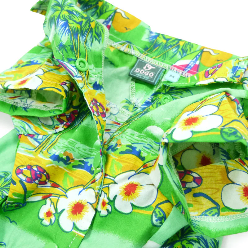 Tropical Island Shirt Green - Image 7