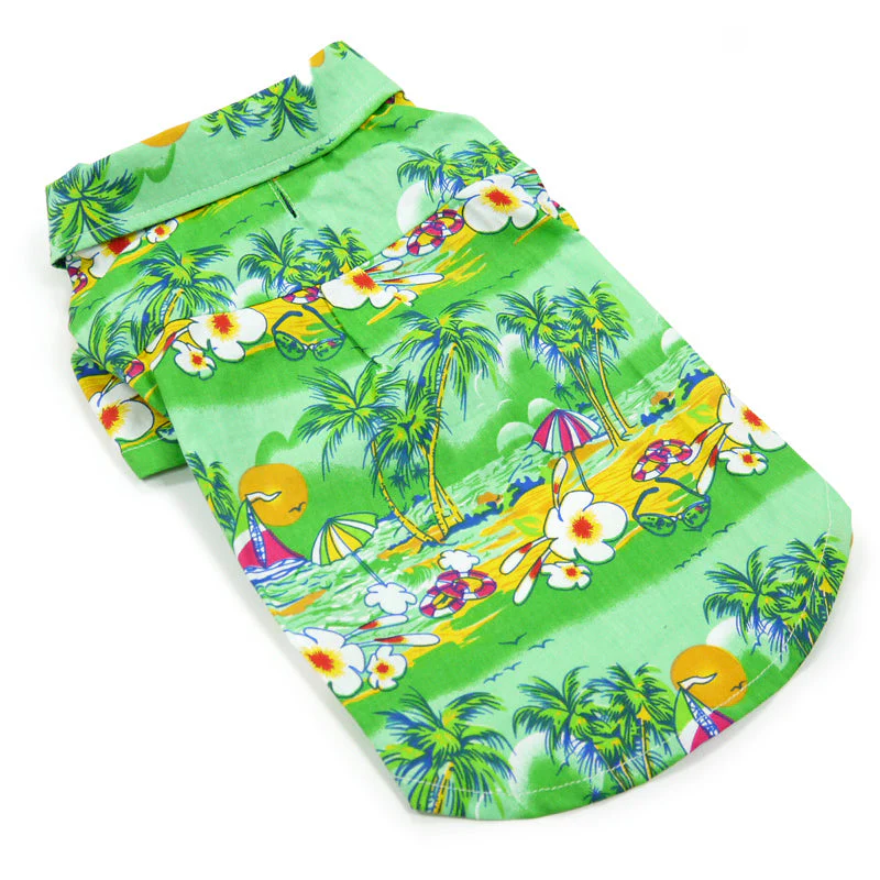 Tropical Island Shirt Green - Image 8