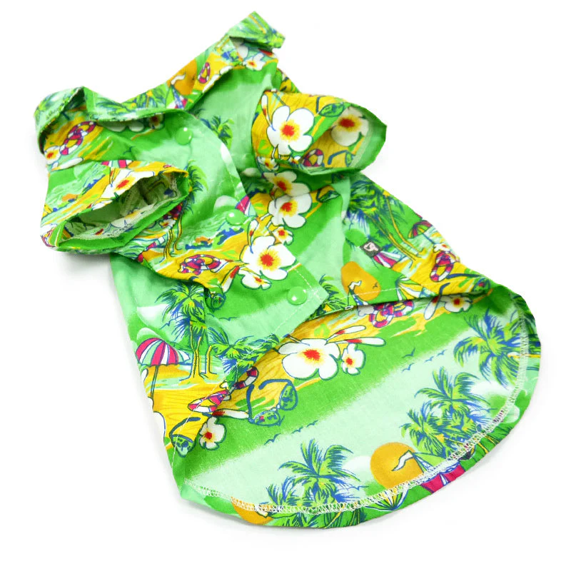 Tropical Island Shirt Green - Image 9