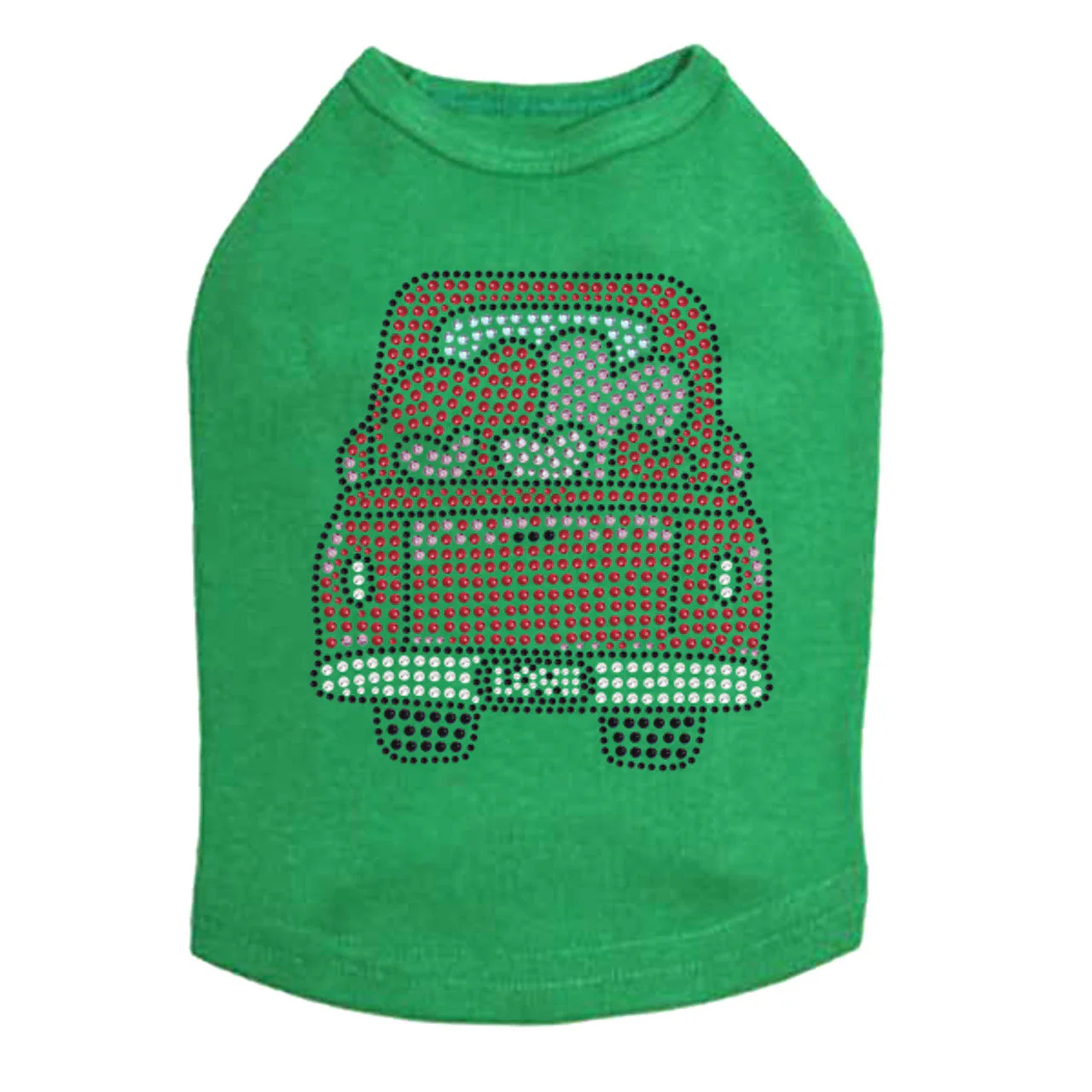 Truck with Hearts- Dog Tank - Image 2