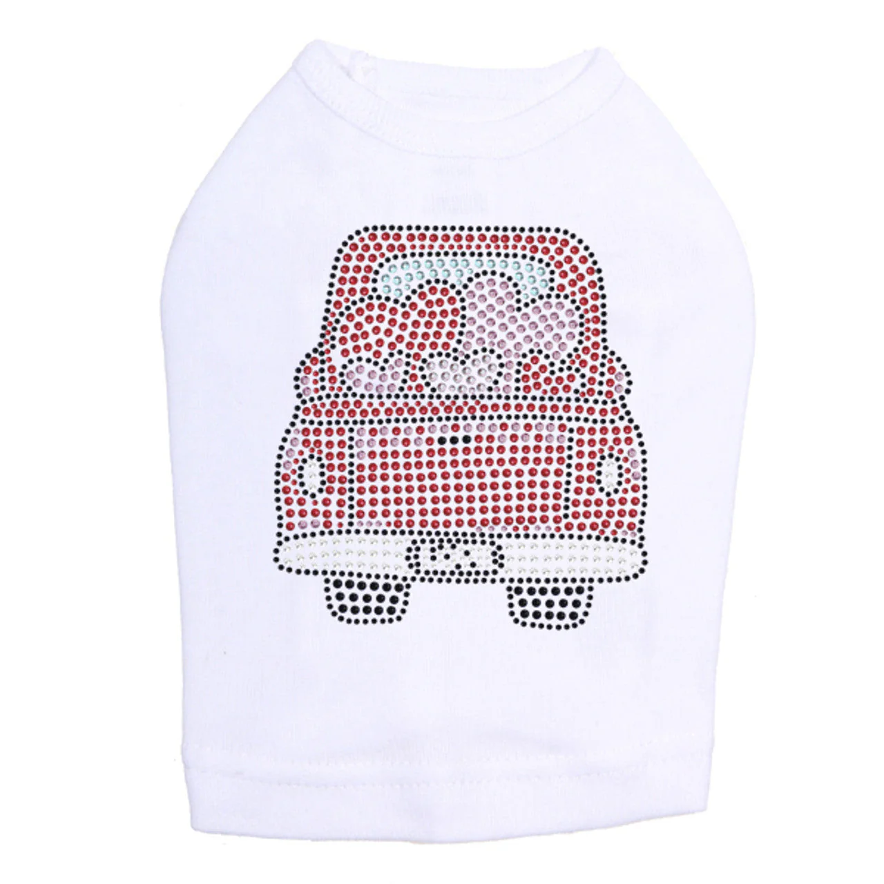 Truck with Hearts- Dog Tank - Image 4