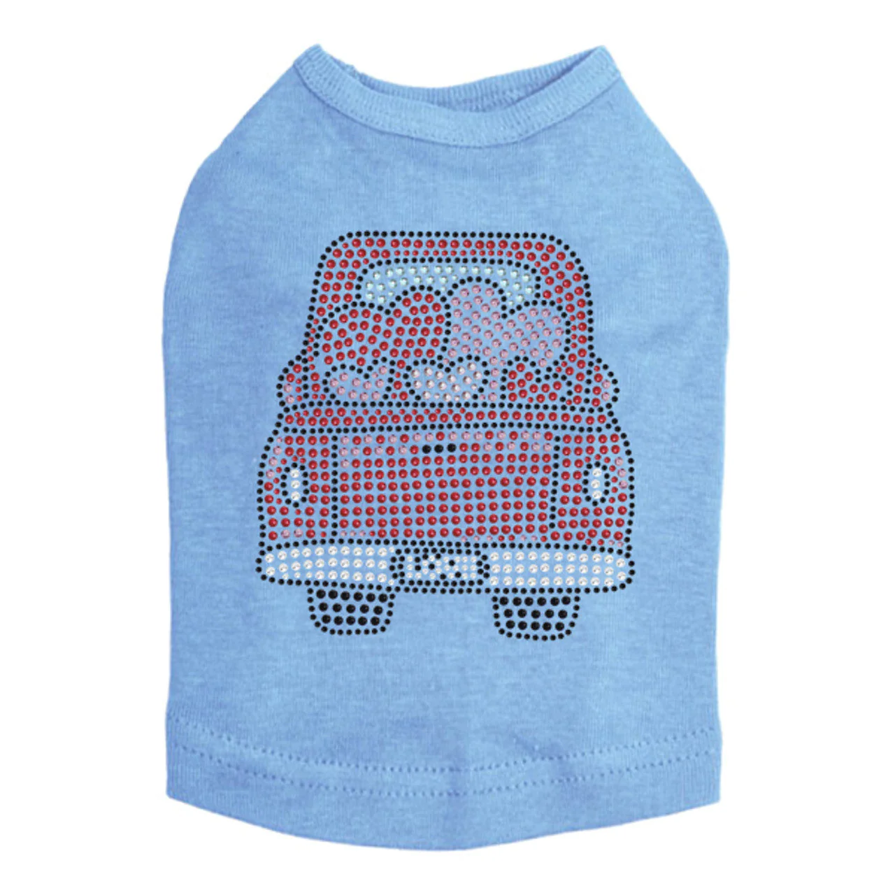 Truck with Hearts- Dog Tank - Image 7