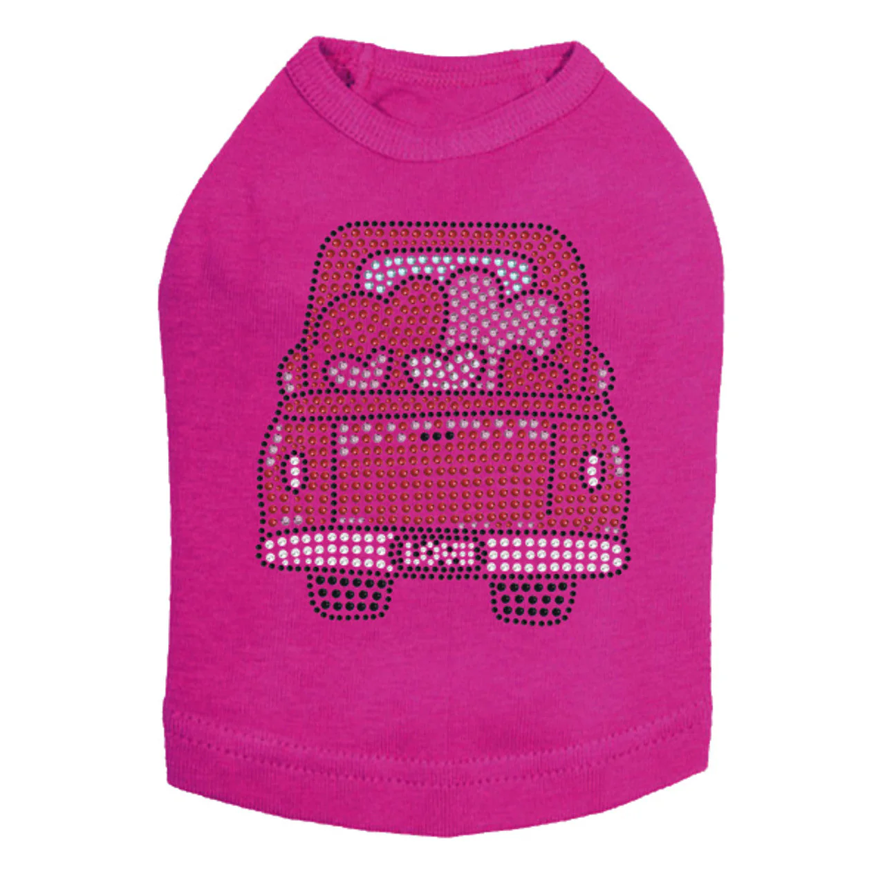 Truck with Hearts- Dog Tank - Image 8