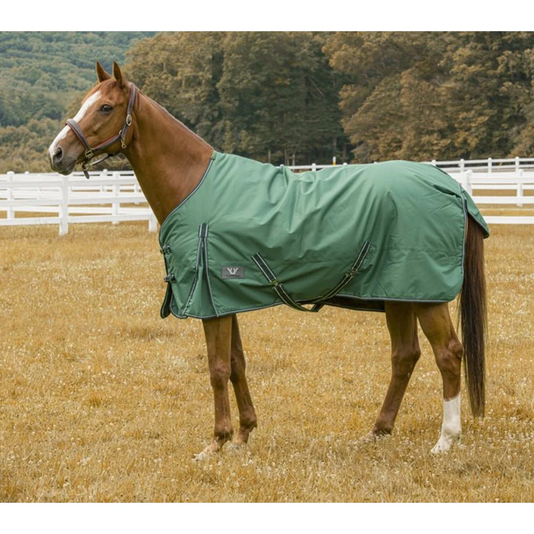 TuffRider 600 D Comfy Winter Ripstop Turnout Blanket Medium Weight 200 GSM Standard Neck - Image 3