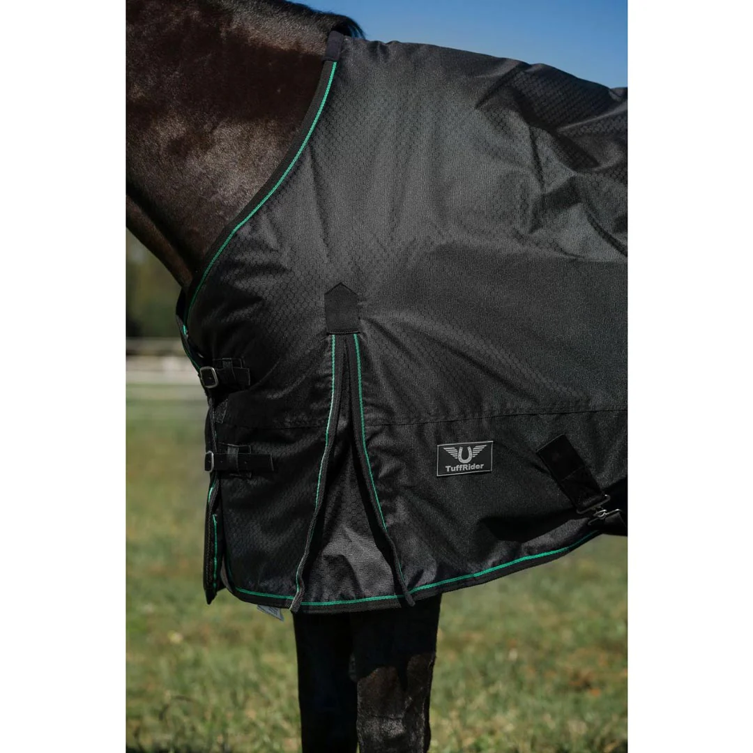TuffRider 600D RipStop Waterproof/Breathable Comfy Winter Turnout Blanket Medium Weight 200 GSM Standard Neck - Image 2