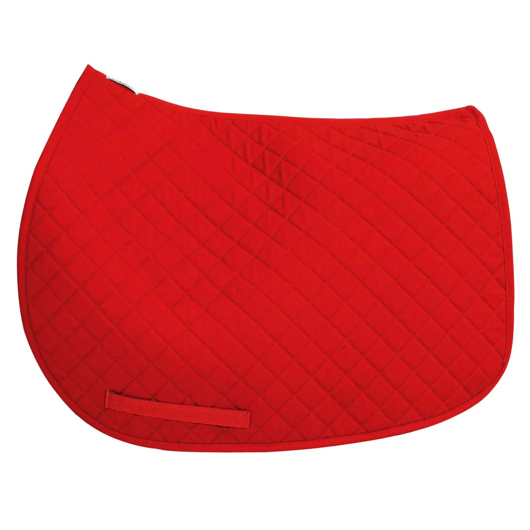 TuffRider Basic All Purpose Horse Riding Saddle Pad | Wither Relief Brushed Underside for Training and Competition - Image 26