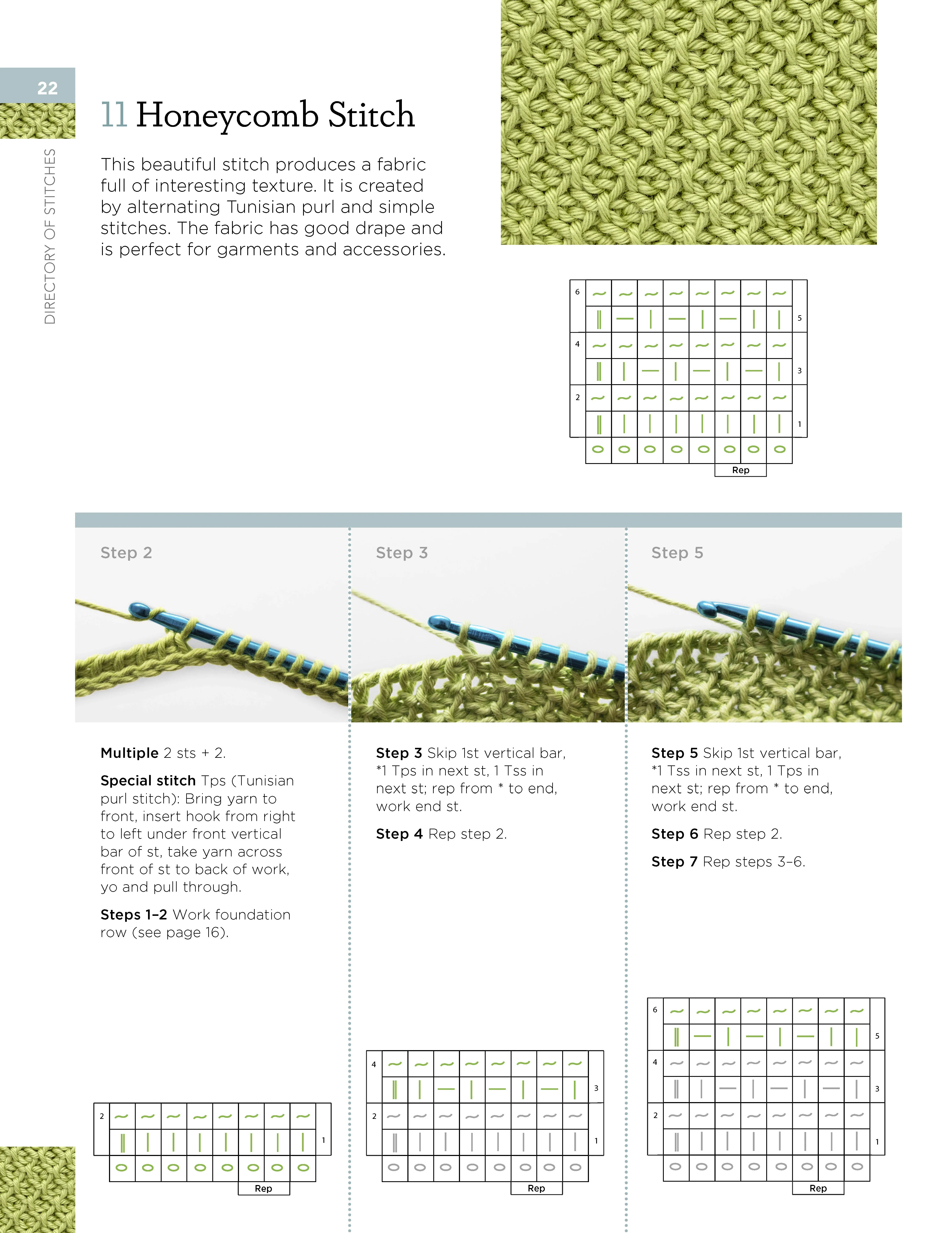 Tunisian Crochet Stitch Dictionary - Image 2