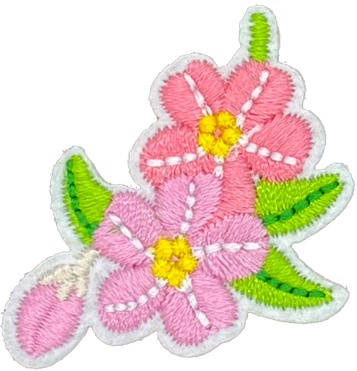 Two Pink Flowers - Patch