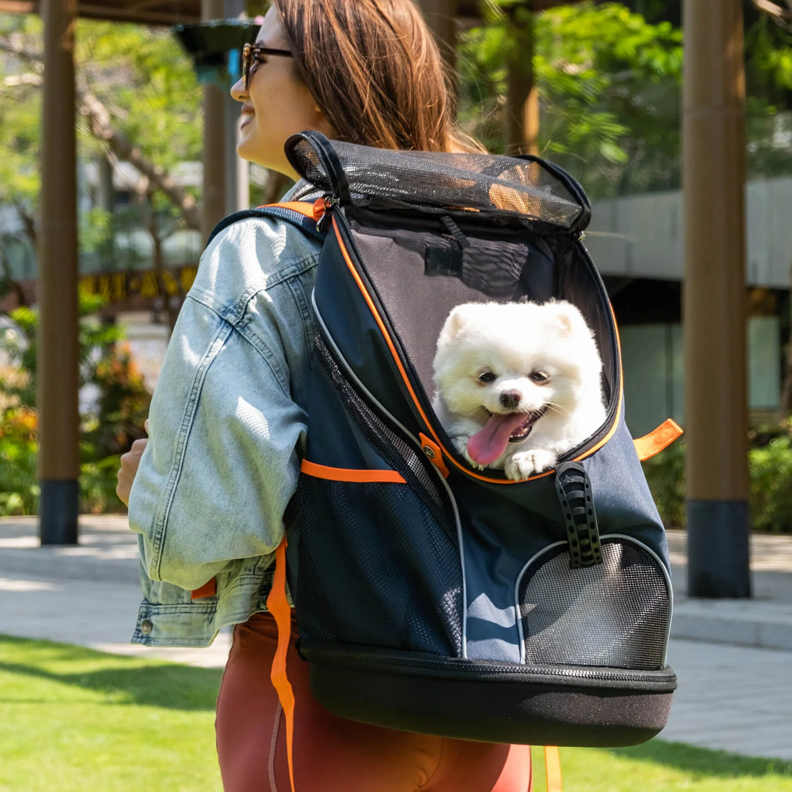 Ultralight Pro Pet Backpack Carrier, Front-Facing Cat-Dog Travel Bag - Image 2