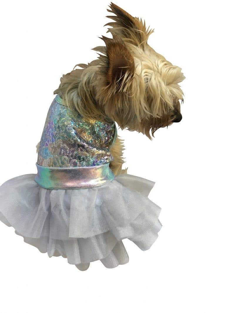 Unicorn Fufu Tutu Dog Dress - Image 2