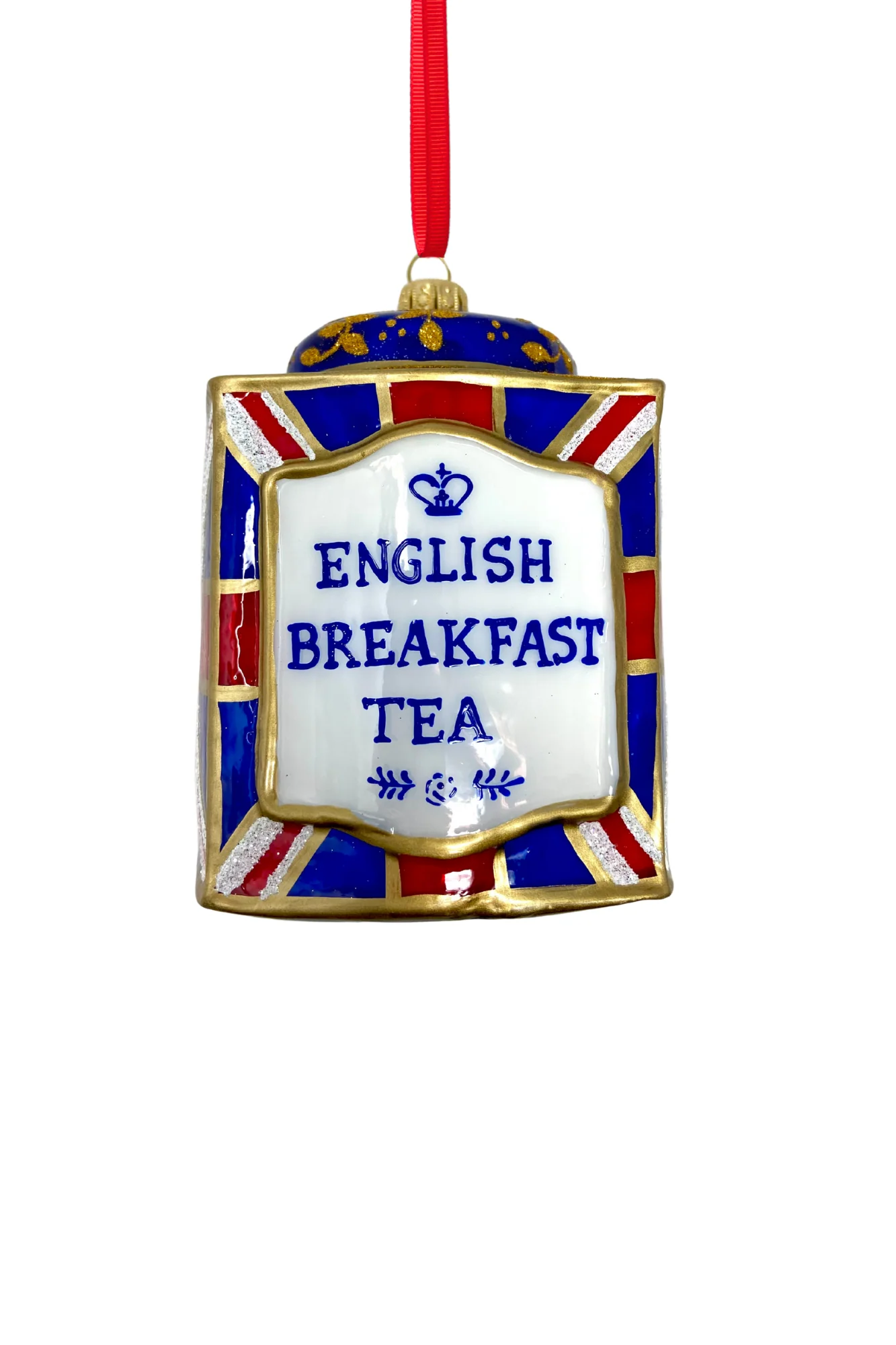 Union Jack Tin Glass Ornament - Image 3