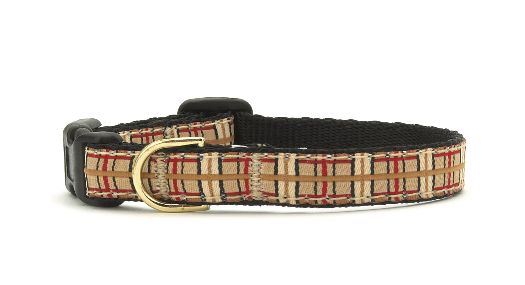 Up Country Up Country Plaid Made in USA Dog Collar