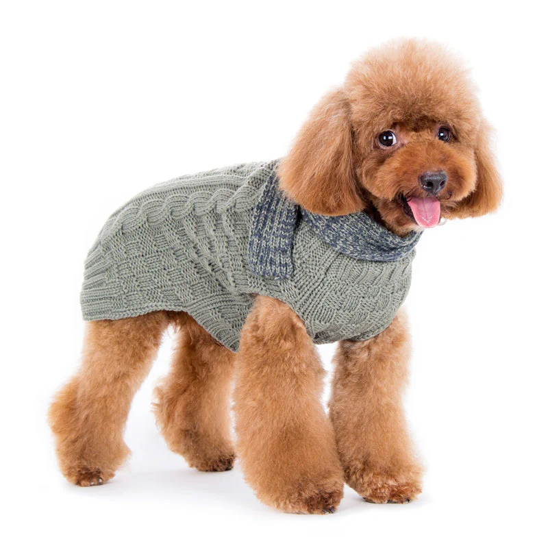 Urban Cable Scarf Sweater - Image 14