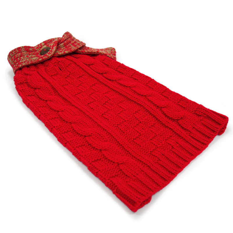 Urban Cable Scarf Sweater - Image 3