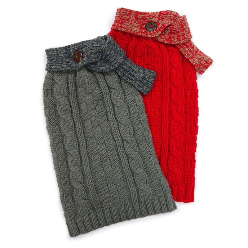Urban Cable Scarf Sweater - Image 6