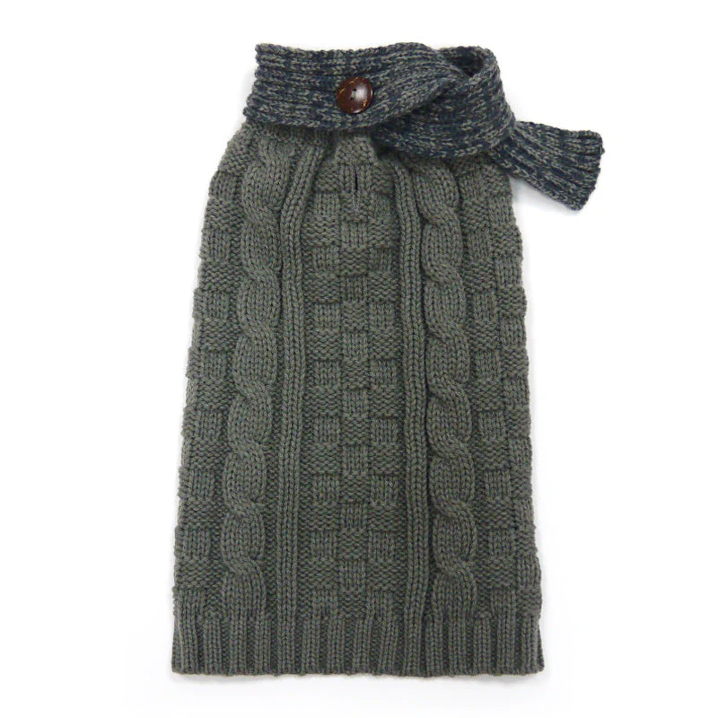 Urban Cable Scarf Sweater - Image 8