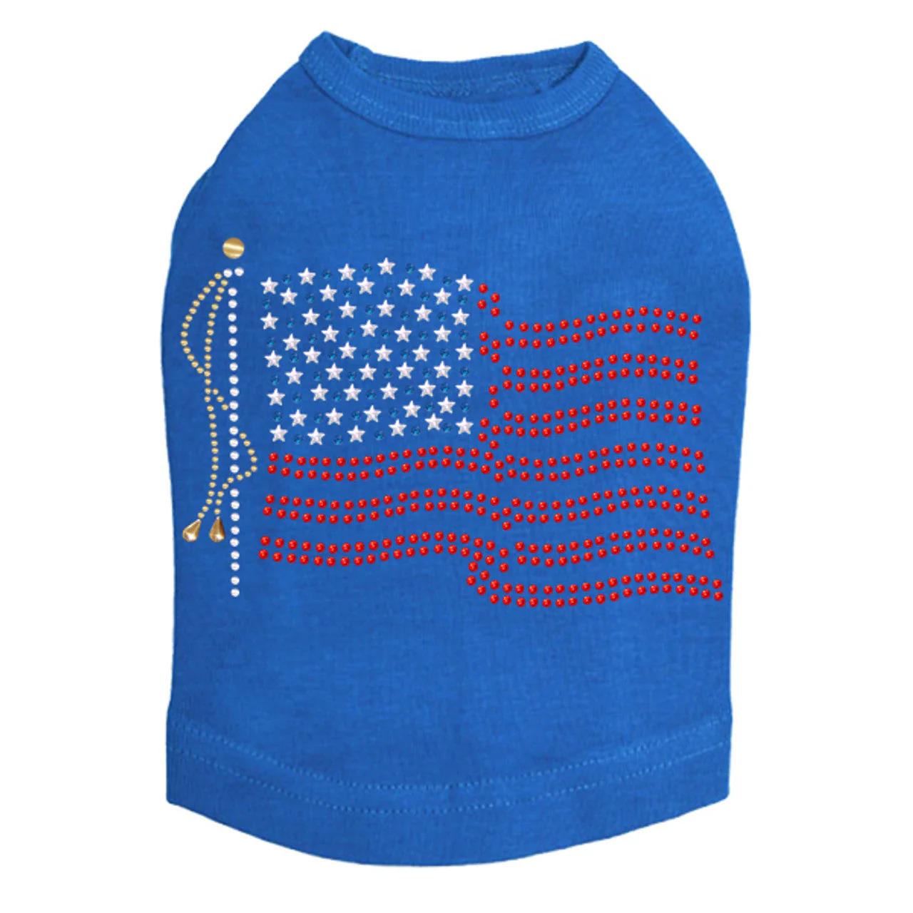USA Flag - Dog Tank - Image 5