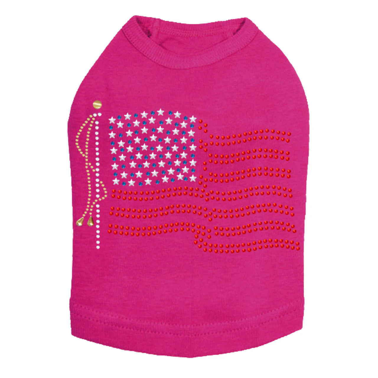 USA Flag - Dog Tank - Image 7