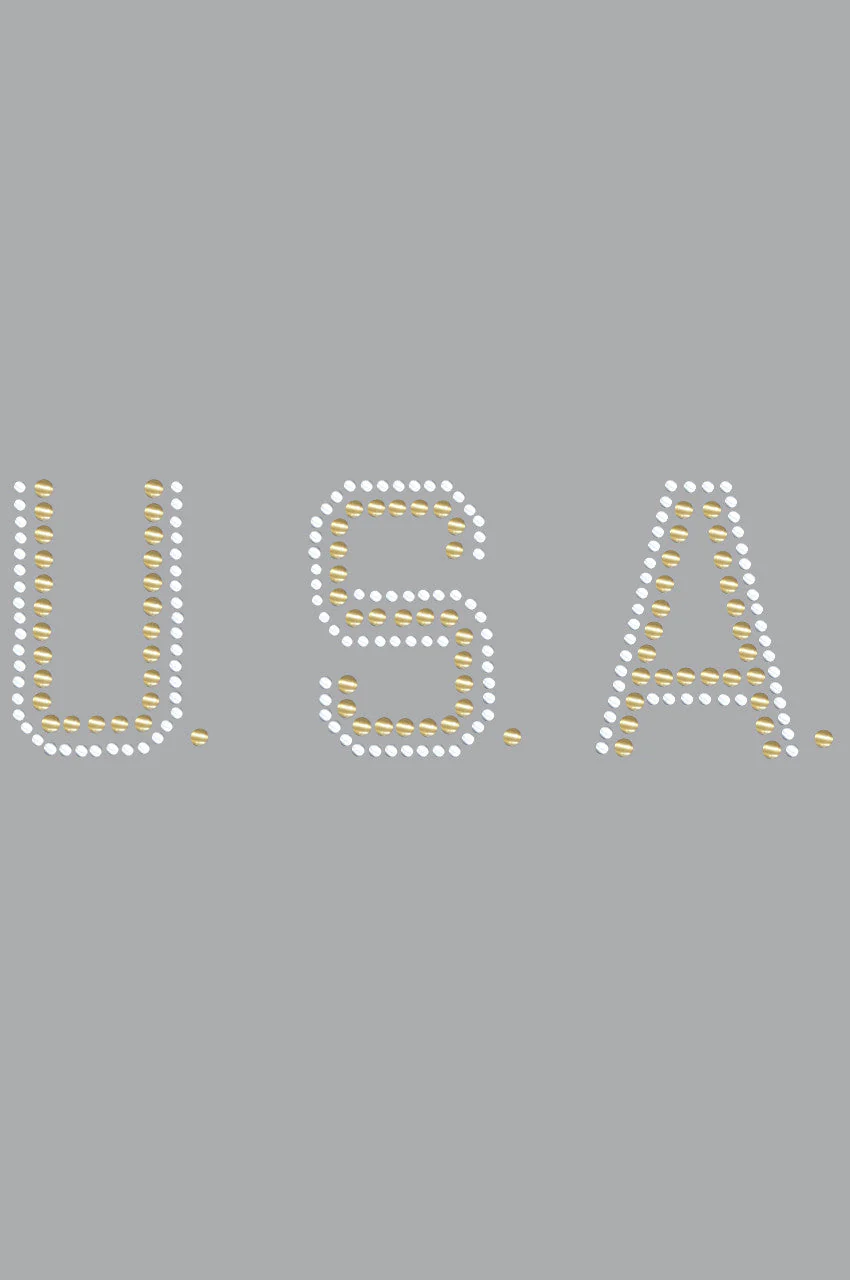 USA (Gold & Silver Nailheads) - Bandanna - Image 15