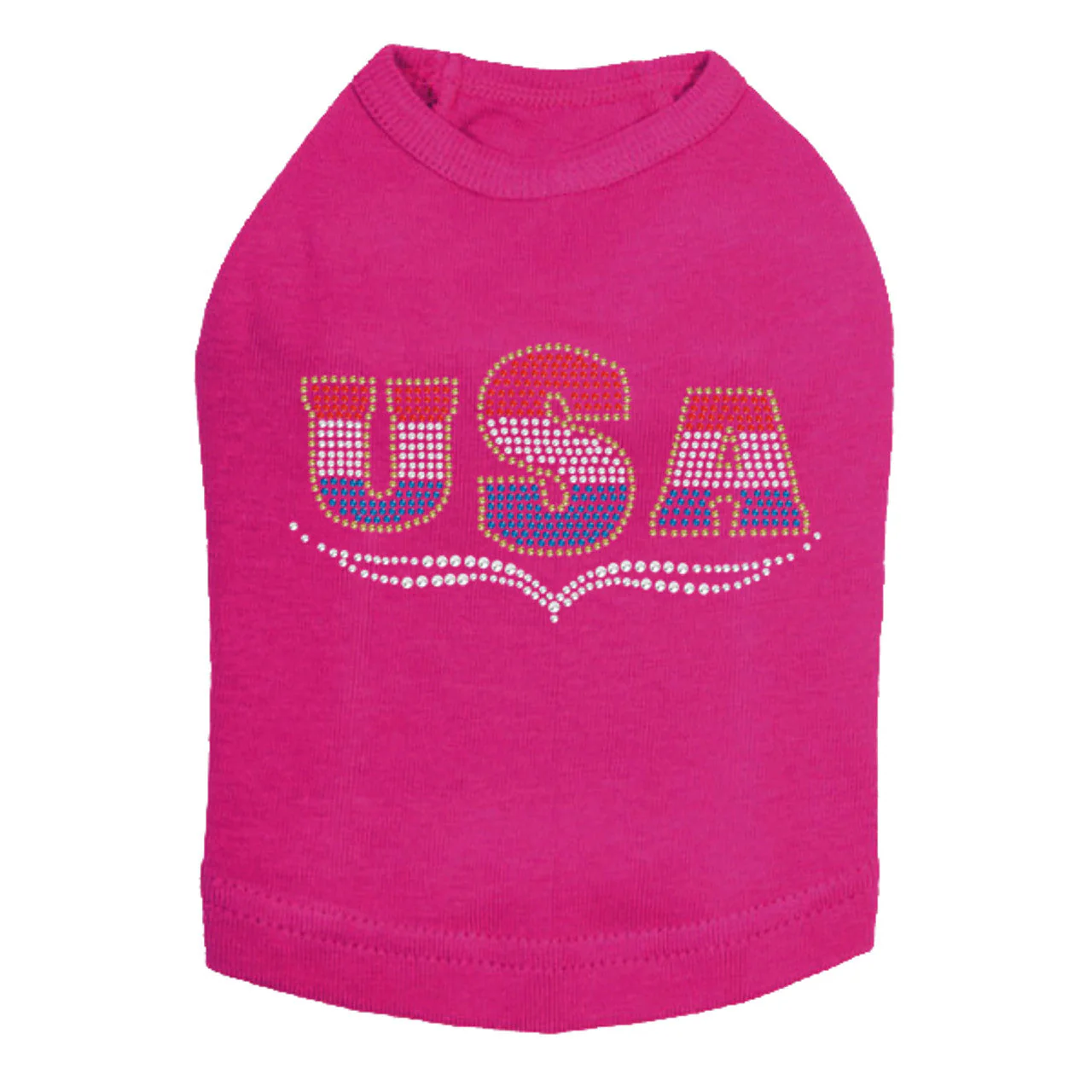 USA - Tricolor - Dog Tank - Image 10