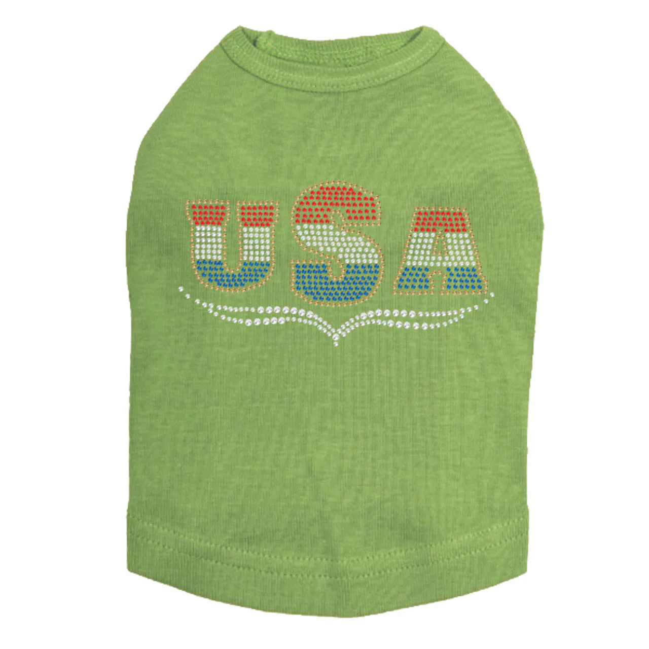 USA - Tricolor - Dog Tank - Image 14