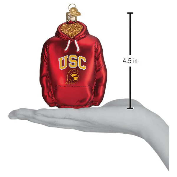 USC Hoodie Ornament - Image 4