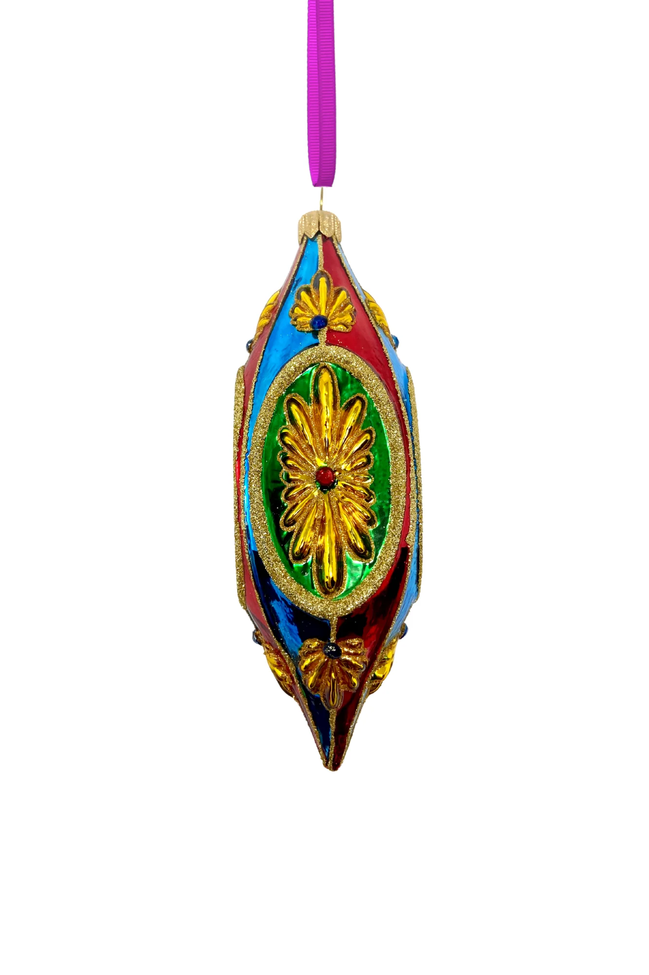 Venetian Coin Glass Ornament - Image 2