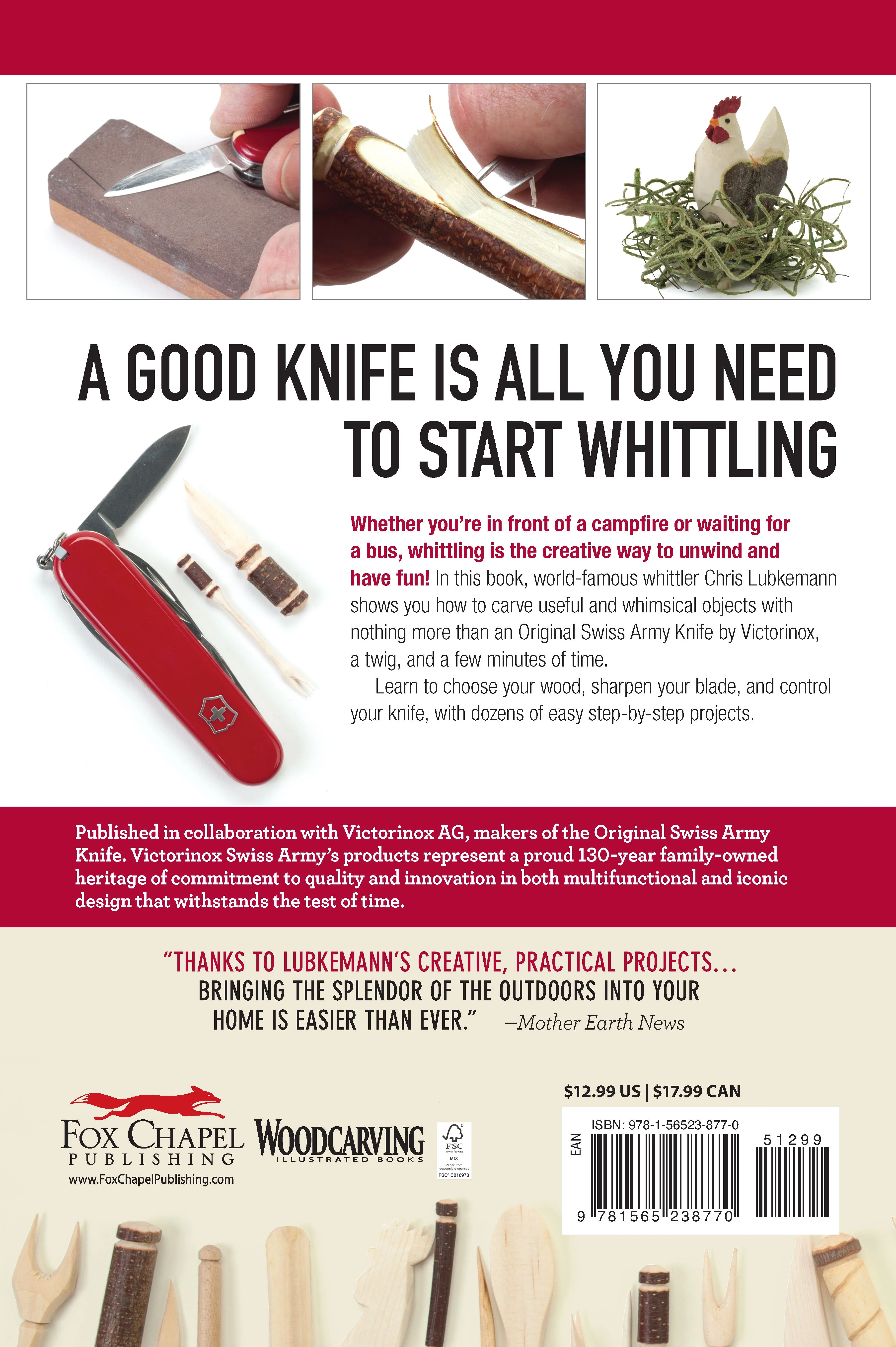 Victorinox Swiss Army Knife Book of Whittling - Image 8