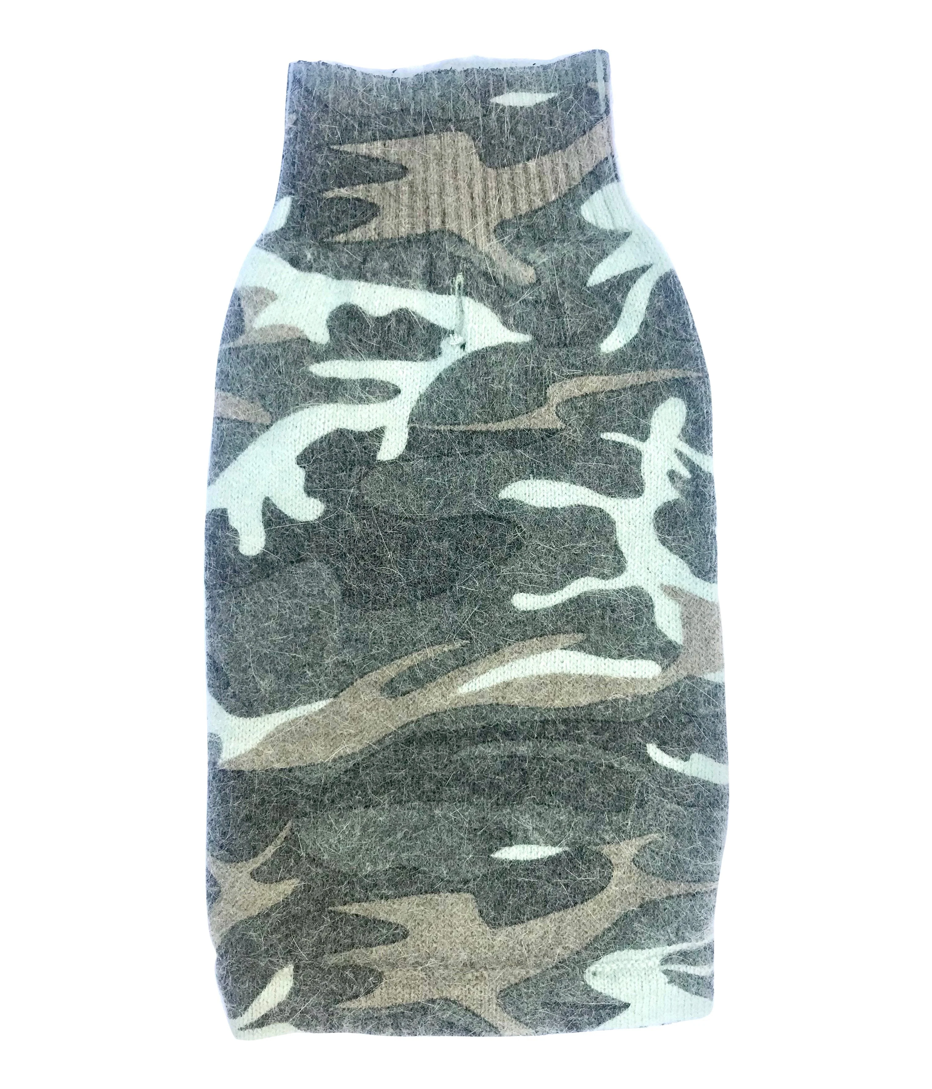 Vintage Camoflage Sweater, Olive - Image 2