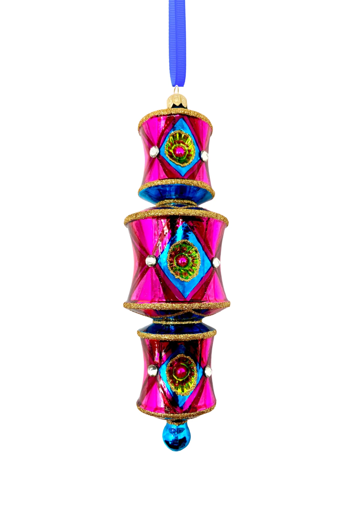 Viva Las Vegas Dazzler Glass Ornament - Image 2