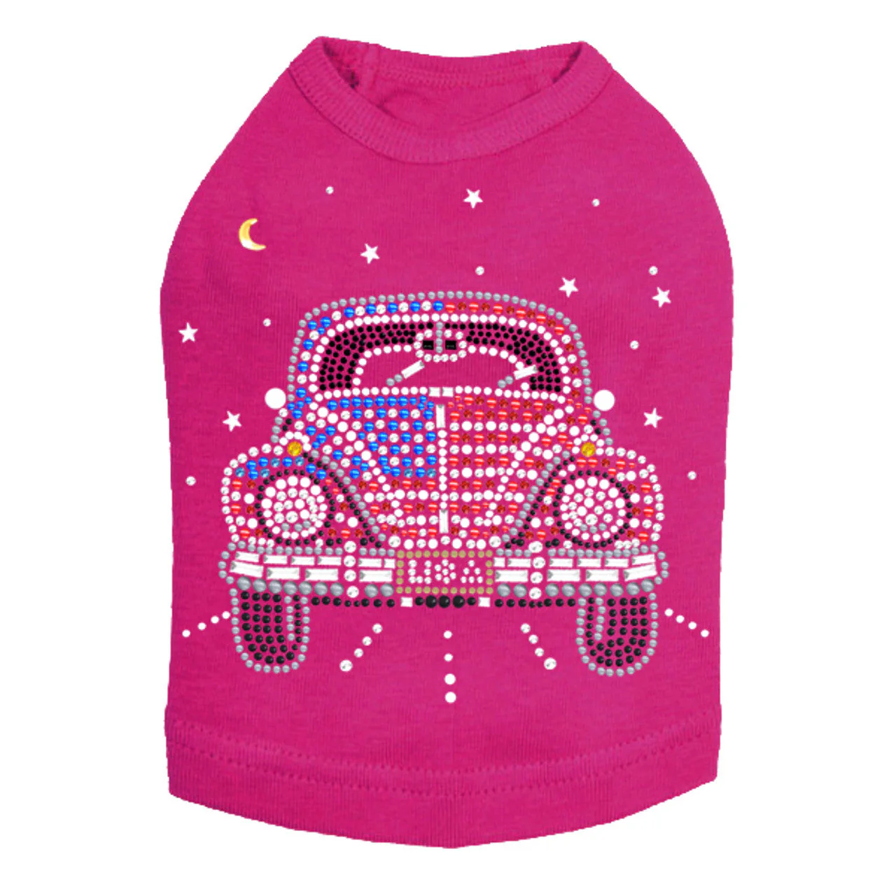 Volkswagon - Red, White, & Blue - Dog Tank - Image 4