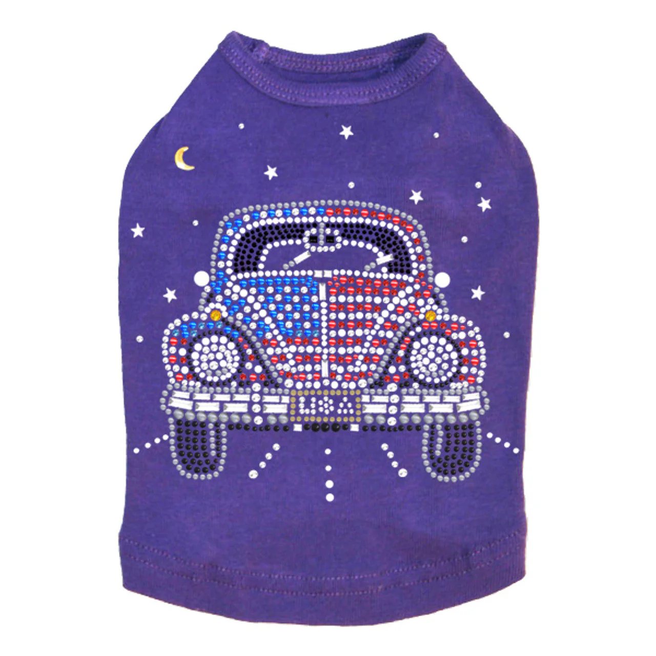 Volkswagon - Red, White, & Blue - Dog Tank - Image 7