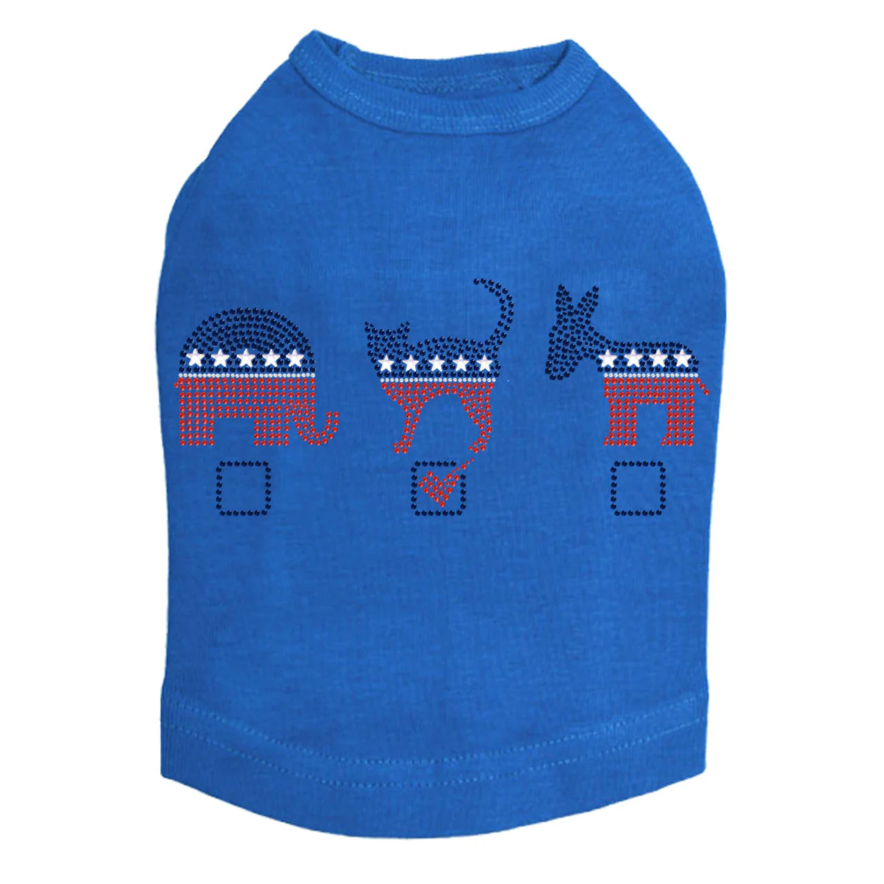 Vote Cat, Elephant, Donkey - Cat Tank - Image 6