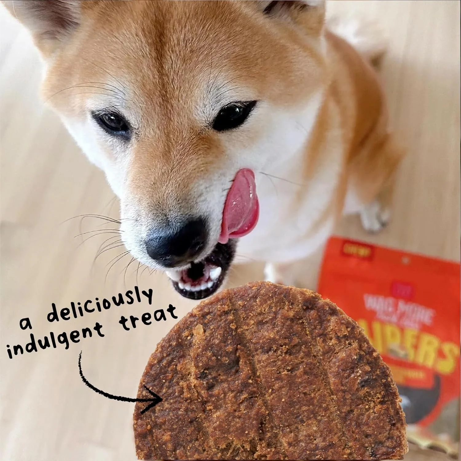 Wagmore Grain Free Beef Cheeseburgers Sliders Dog Treats (8oz) - Image 4