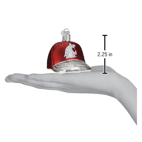 Washington State Baseball Cap Ornament - Image 4