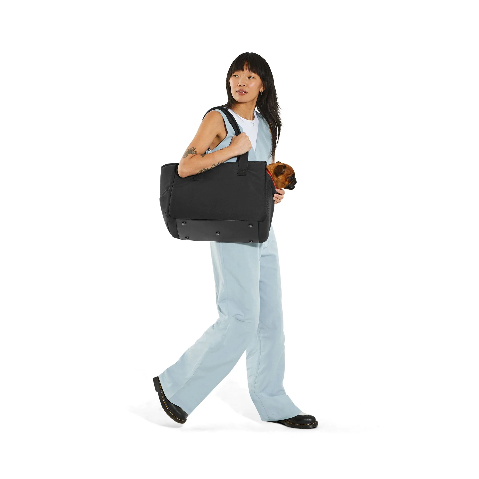 Weekend Dog Tote - Black - Image 8
