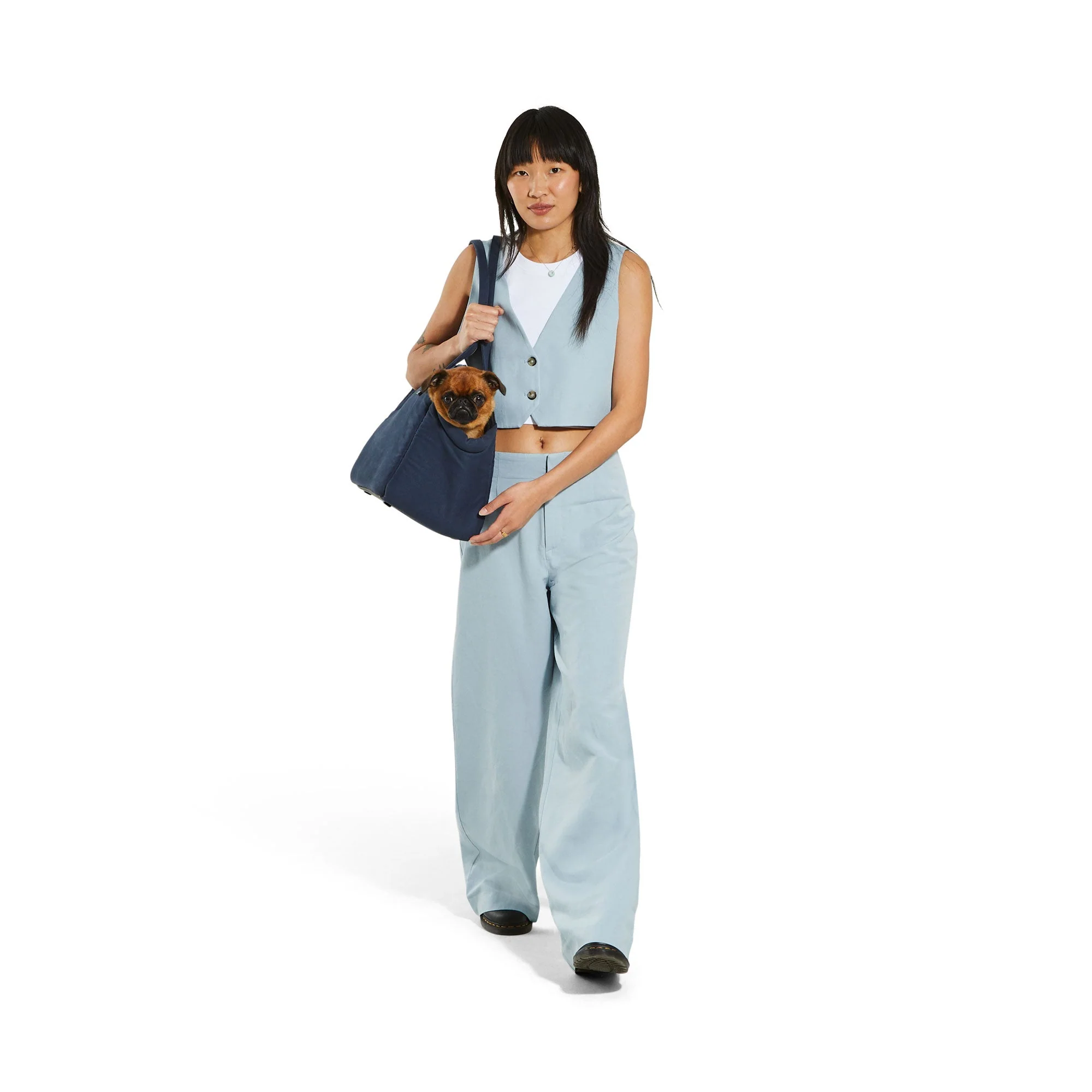 Weekend Dog Tote - Navy - Image 3