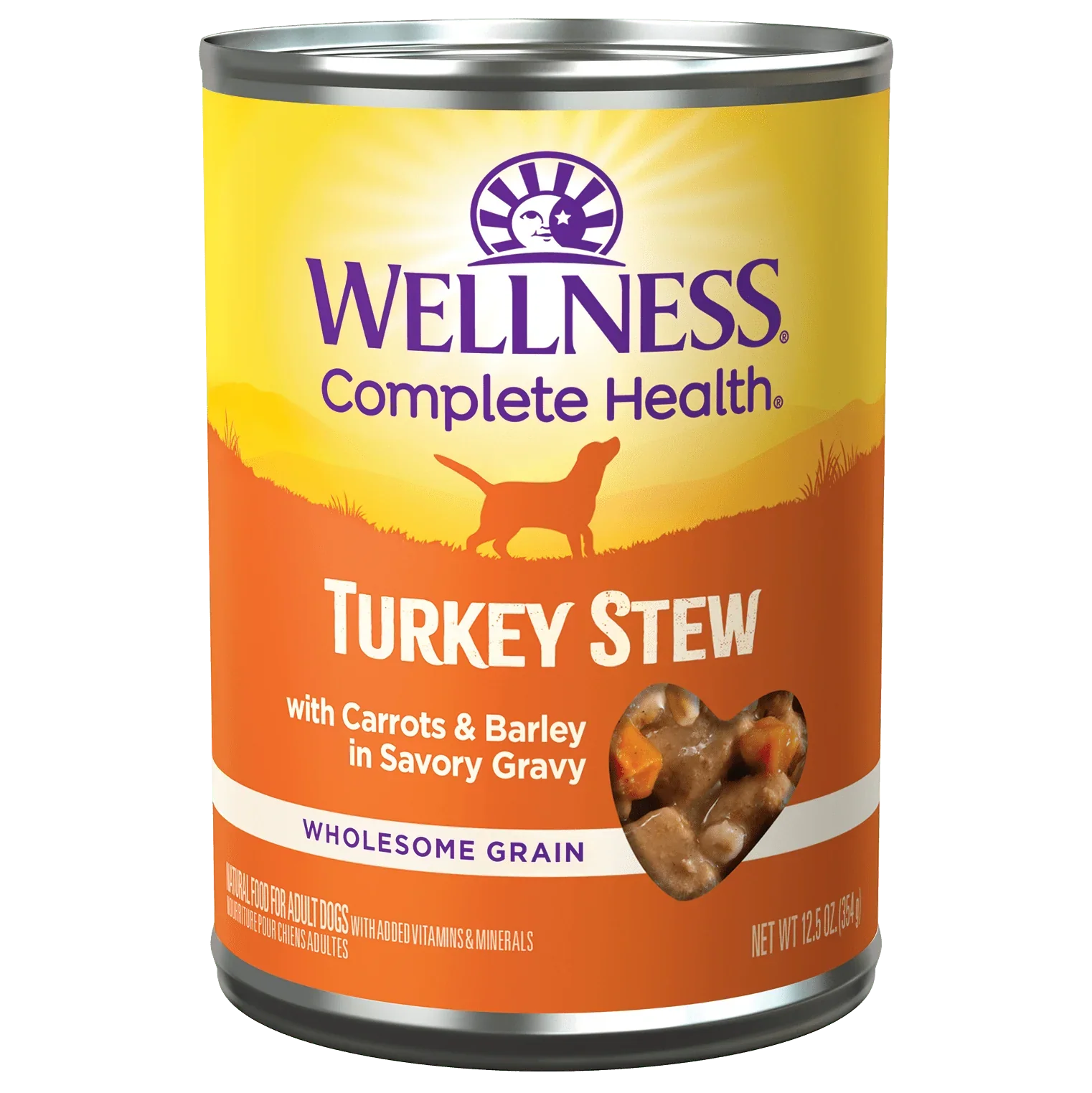 Wellness Adult Turkey Stew Wet Dog Food (12.5oz)