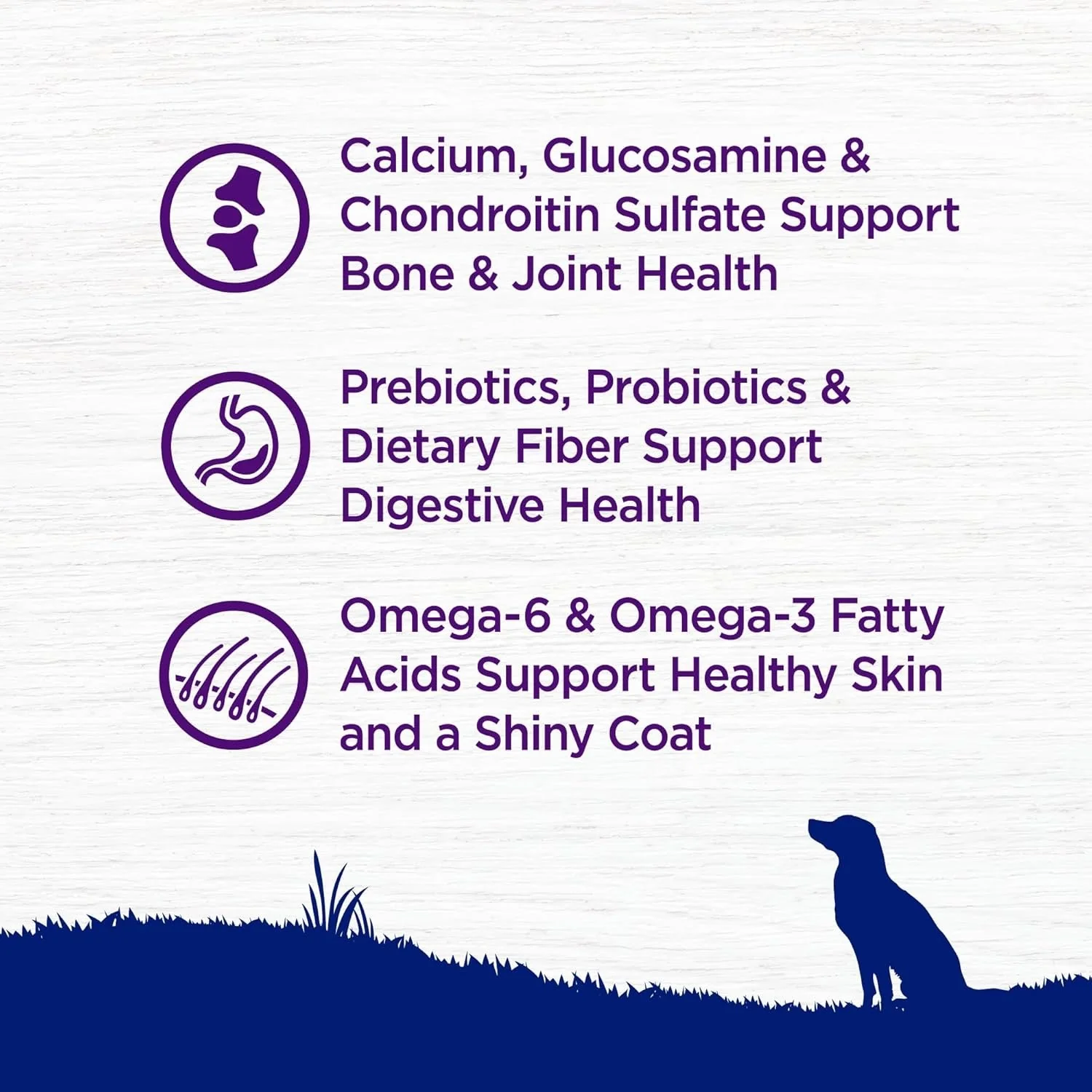 Wellness Complete Health Large Breed Chicken & Brown Rice Dry Dog Food (30lb) - Image 3