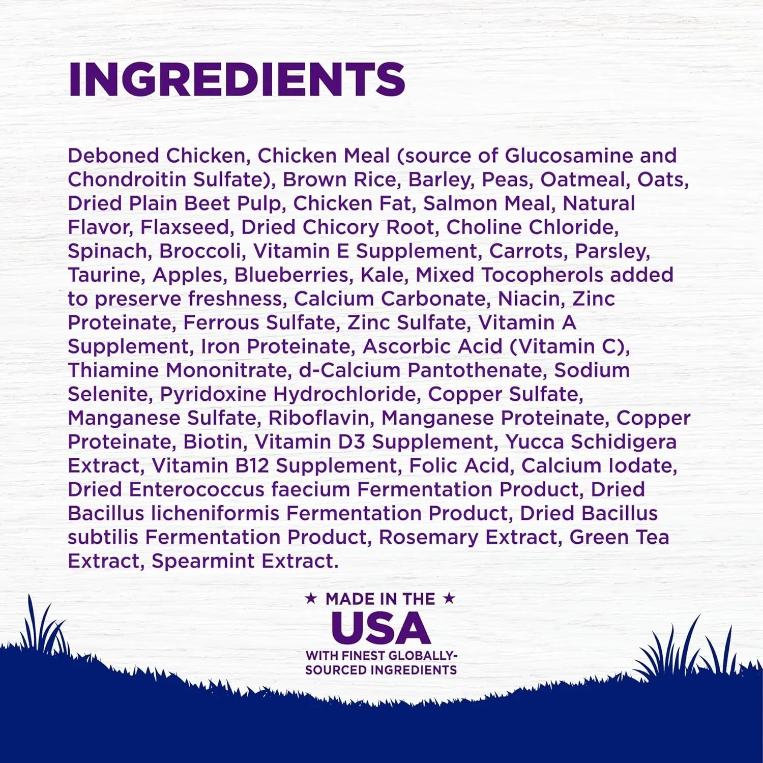 Wellness Complete Health Large Breed Chicken & Brown Rice Dry Dog Food (30lb) - Image 5