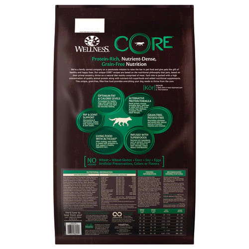 Wellness Core Adult Wildgame Duck, Turkey, Boar and Rabbit Dog Food (4lb) - Image 2
