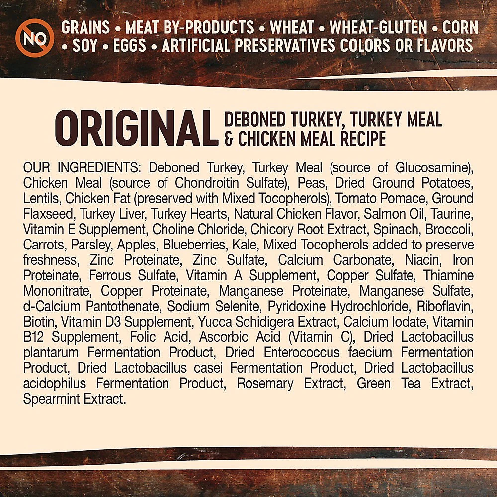 Wellness Core RawRev Deboned Turkey & Chicken Meal Dry Dog Food (4lb) - Image 4
