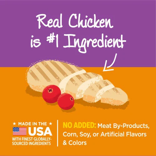 Wellness Kittles Chicken & Cranberry Cat Treats (2oz) - Image 2