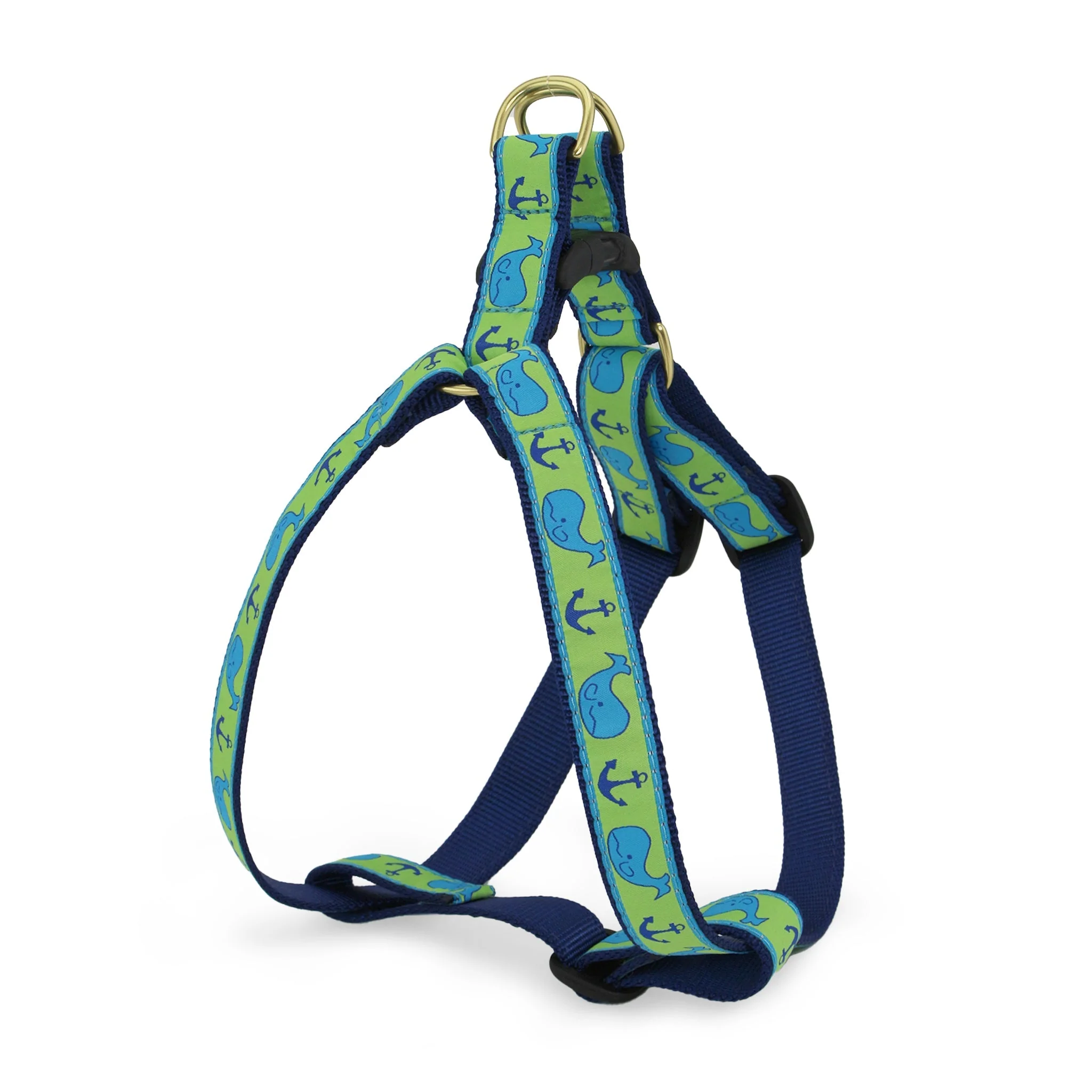 Up Country Whale Dog Cast Brass Dog Harness