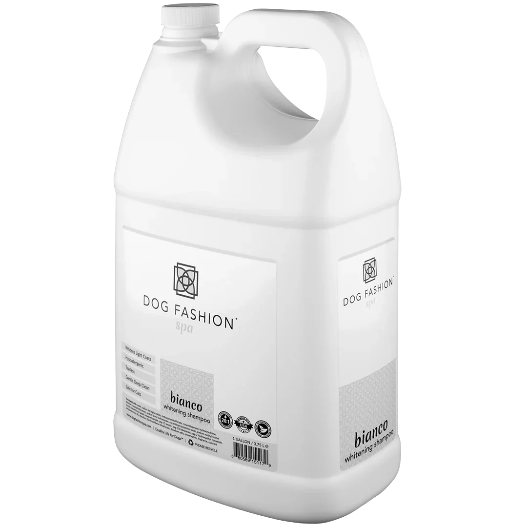 Bianco Whitening Shampoo Gallon by Dog Fashion Spa - Image 2